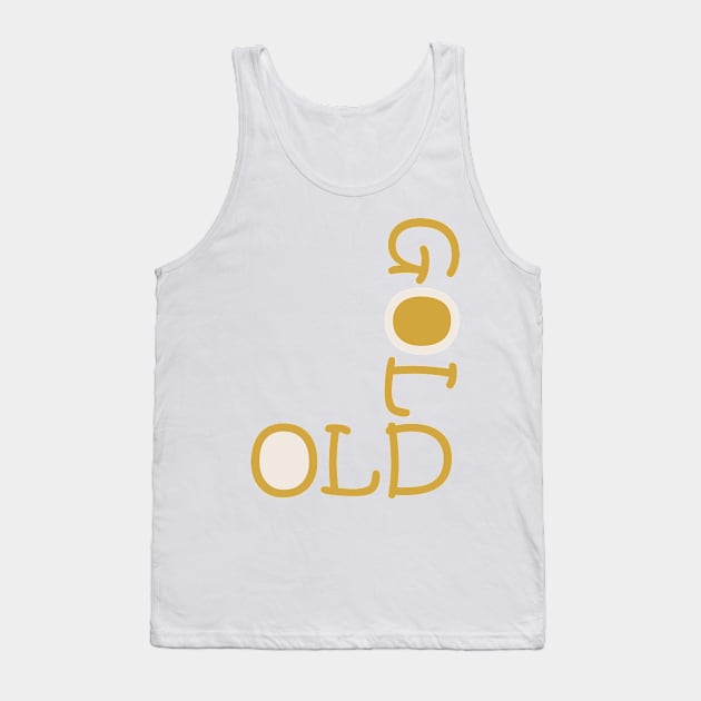 old is gold Tank Top by El-Ektros